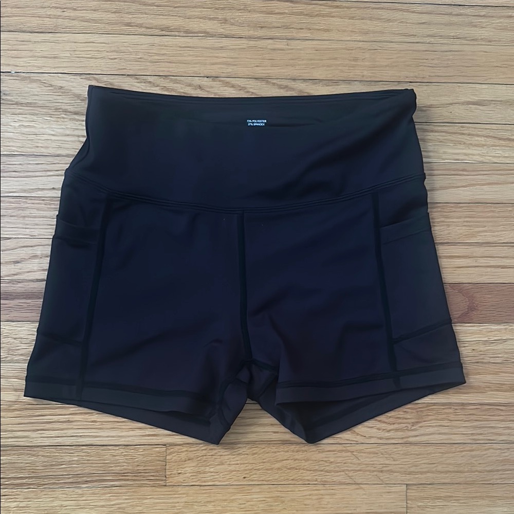 ZYIA Black Bike Shorts small